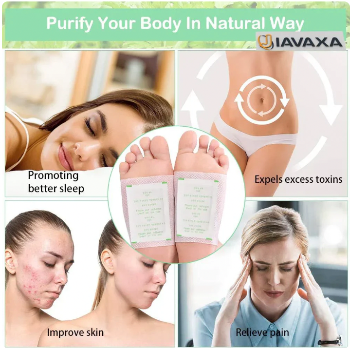 ✨ Premium Detox Foot Patches 🩹🌿 (Pack of 20) BUY 10 GET 10 FREE 🎁