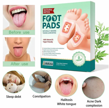 ✨ Premium Detox Foot Patches 🩹🌿 (Pack of 20) BUY 10 GET 10 FREE 🎁