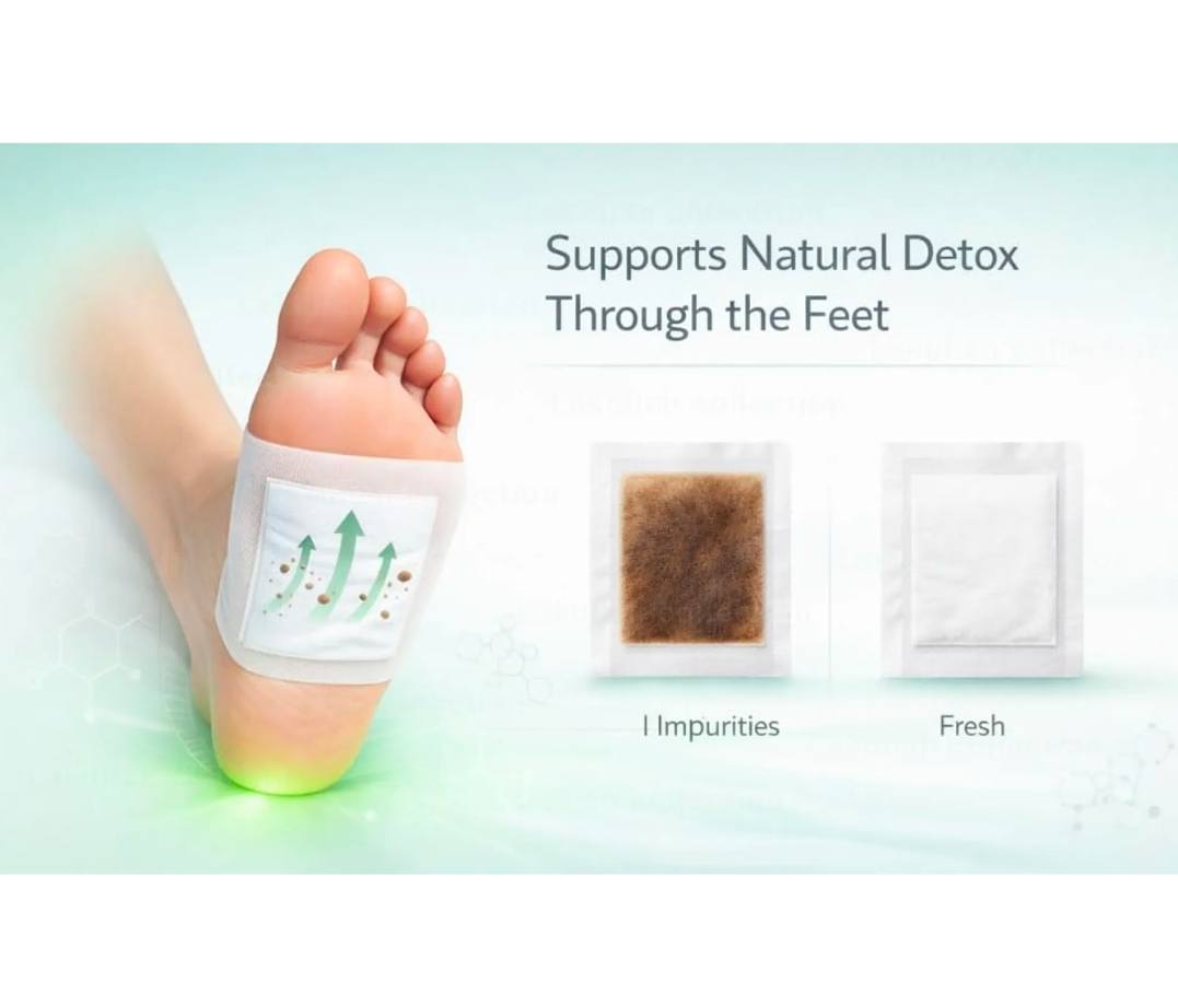 ✨Premium Detox Foot Patches 🌿🩹(Pack of 20) BUYIGET1 FREE🎁