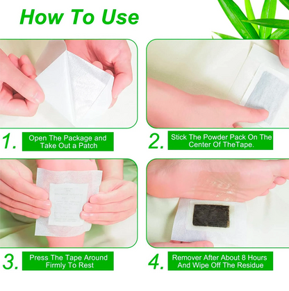 ✨Premium Detox Foot Patches 🌿🩹(Pack of 20) BUYIGET1 FREE🎁