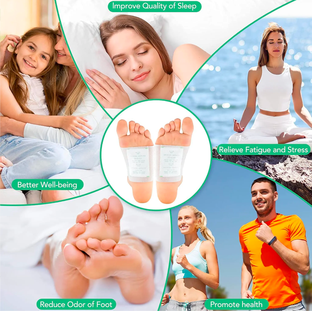 ✨Premium Detox Foot Patches 🌿🩹(Pack of 20) BUYIGET1 FREE🎁